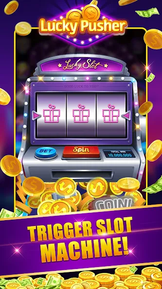 Lucky Cash Pusher Coin Games (Лаки Кэш Пушер Коин Геймс)  [МОД Unlocked] Screenshot 2