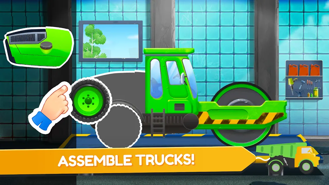 Build a House: Building Trucks  [МОД Unlimited Money] Screenshot 3