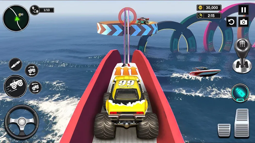 Monster Truck Games- Car Games  [МОД Бесконечные деньги] Screenshot 4