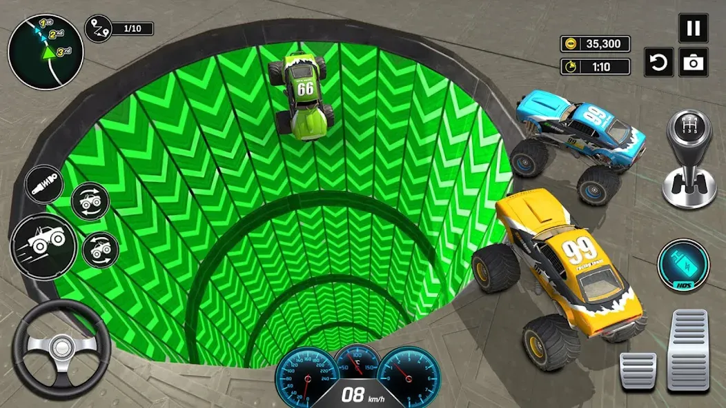 Monster Truck Games- Car Games  [МОД Бесконечные деньги] Screenshot 5