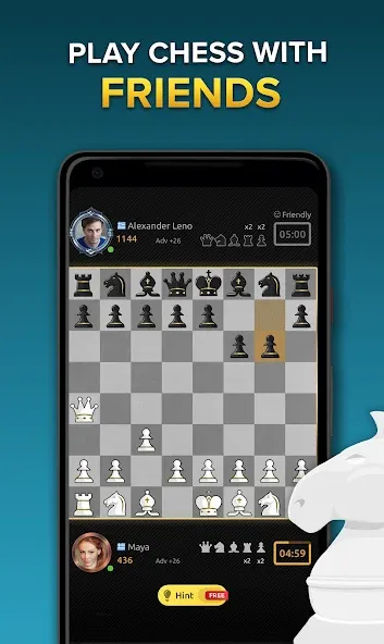 Chess Stars Multiplayer Online (Чесс Старс)  [МОД Много монет] Screenshot 2