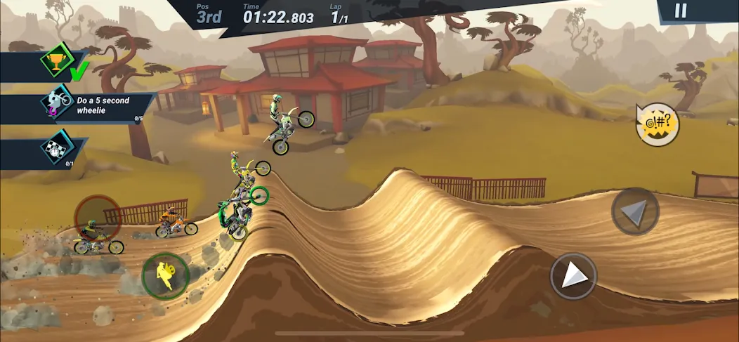 Mad Skills Motocross 3 (Мэд Скиллз Мотокросс 3)  [МОД Menu] Screenshot 1