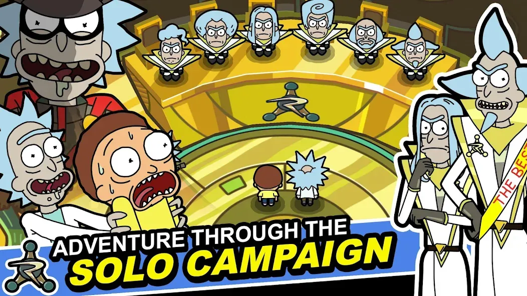 Rick and Morty: Pocket Mortys (Покет Мортис)  [МОД Меню] Screenshot 3