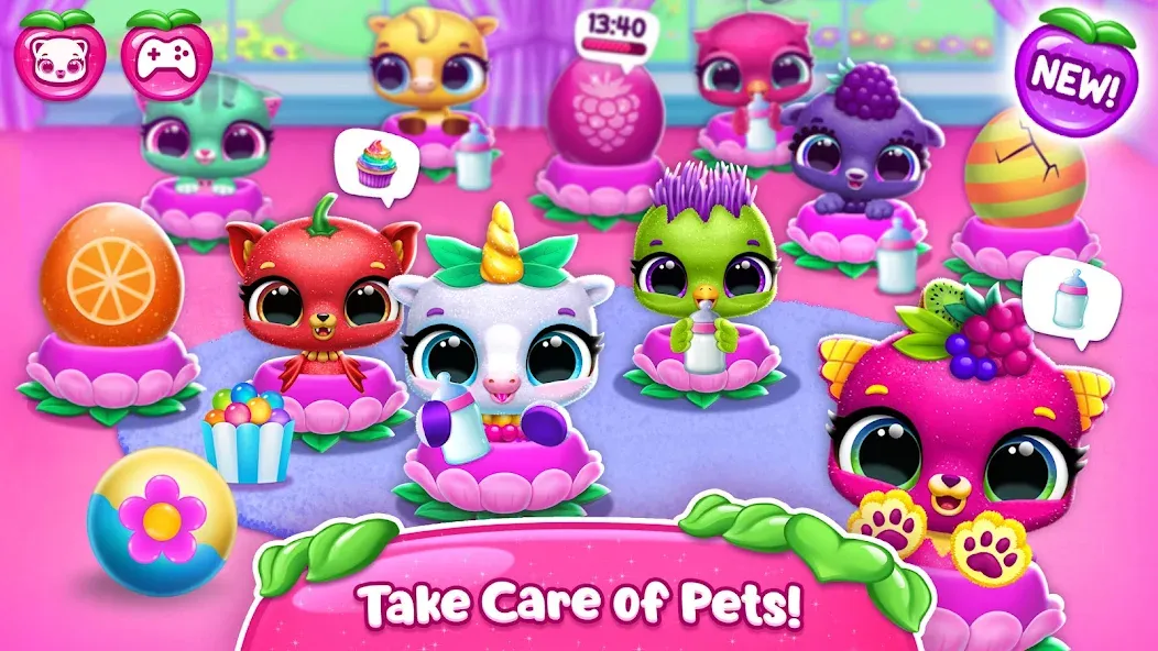 Fruitsies - Pet Friends (Фрутсиз)  [МОД Все открыто] Screenshot 4