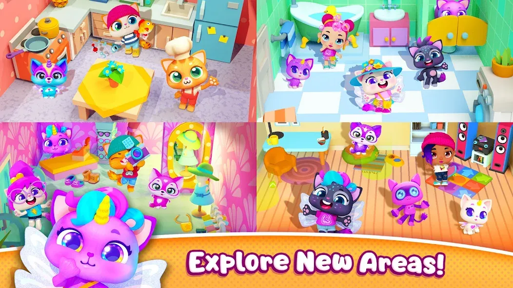 Pocket Town - Animal World  [МОД Меню] Screenshot 5