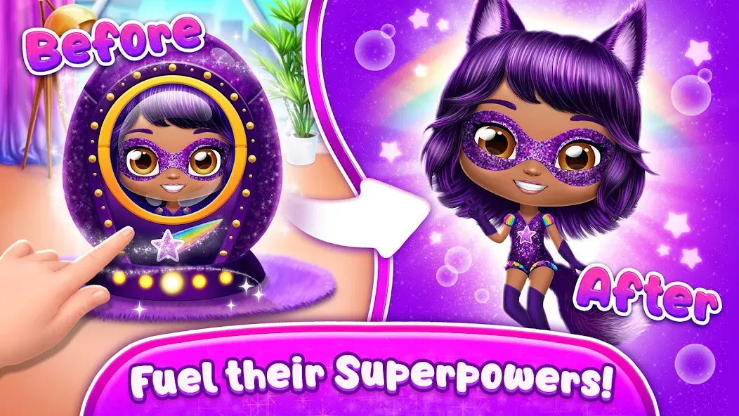 Power Girls - Fantastic Heroes  [МОД Unlocked] Screenshot 5