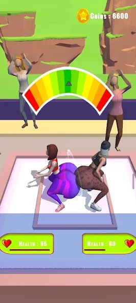 Twerk Race 3D: Belly Body Run (Тверк Рейс 3D)  [МОД Unlocked] Screenshot 3