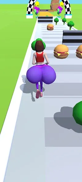 Twerk Race 3D: Belly Body Run (Тверк Рейс 3D)  [МОД Unlocked] Screenshot 4