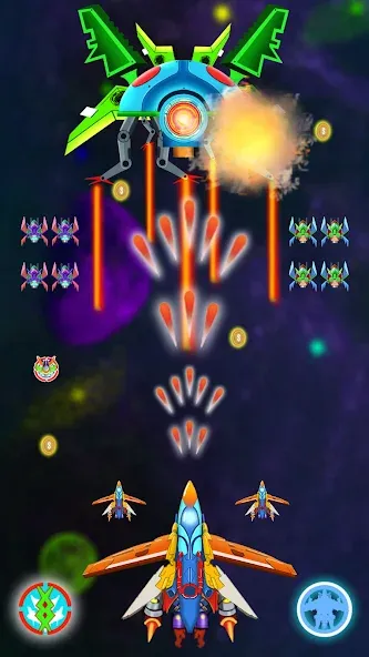 Galaxy Shooting: Alien Attack (Гэлэкси Шутинг)  [МОД Меню] Screenshot 4