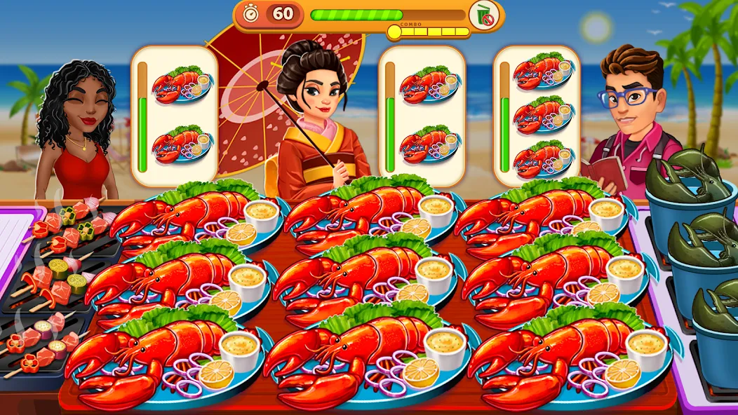 Cooking Max: Restaurant Games (Кукинг Макс)  [МОД Unlocked] Screenshot 2