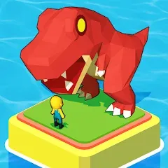 Скачать взлом Dino Tycoon - 3D Building Game  [МОД Бесконечные монеты] - полная версия apk на Андроид