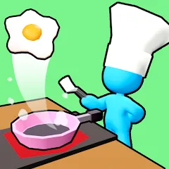 Взломанная Kitchen Fever: Food Tycoon (Китчен Фивер)  [МОД Mega Pack] - последняя версия apk на Андроид