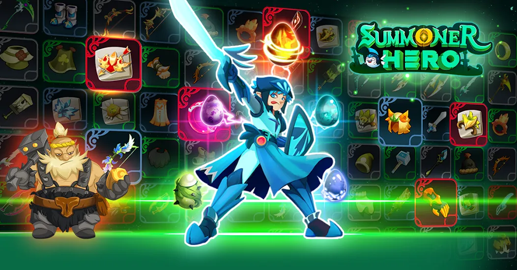 Summoner Hero: Epic Battle (Саммонер Хиро)  [МОД Unlocked] Screenshot 2