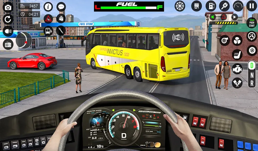 Bus Simulator 3D: Bus Games (Бус Симулятор 3Д)  [МОД Меню] Screenshot 2