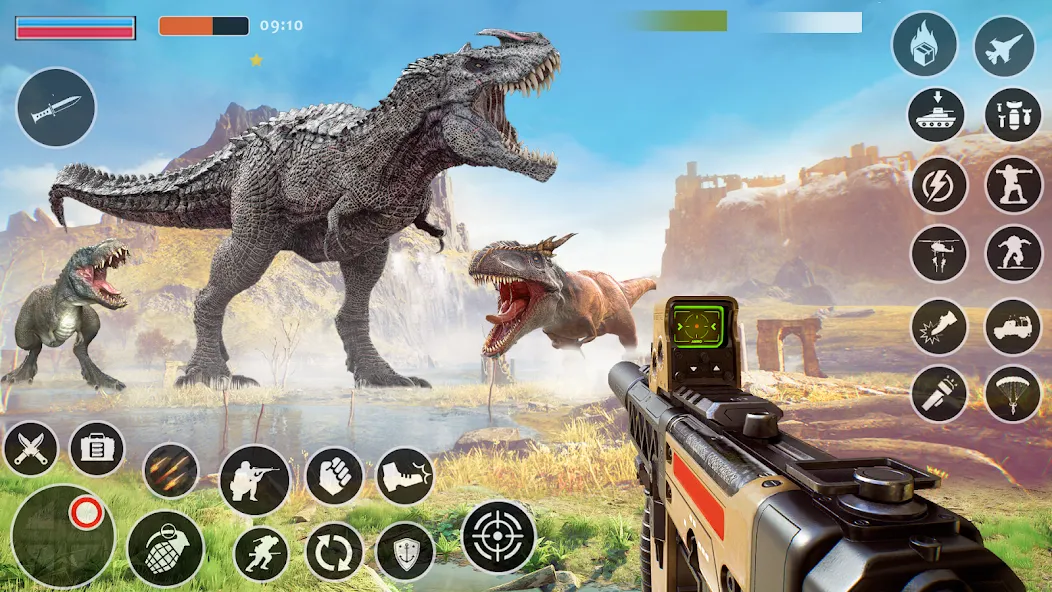 Wild Dino Hunting: Zoo Hunter (Дино Хантер)  [МОД Menu] Screenshot 3