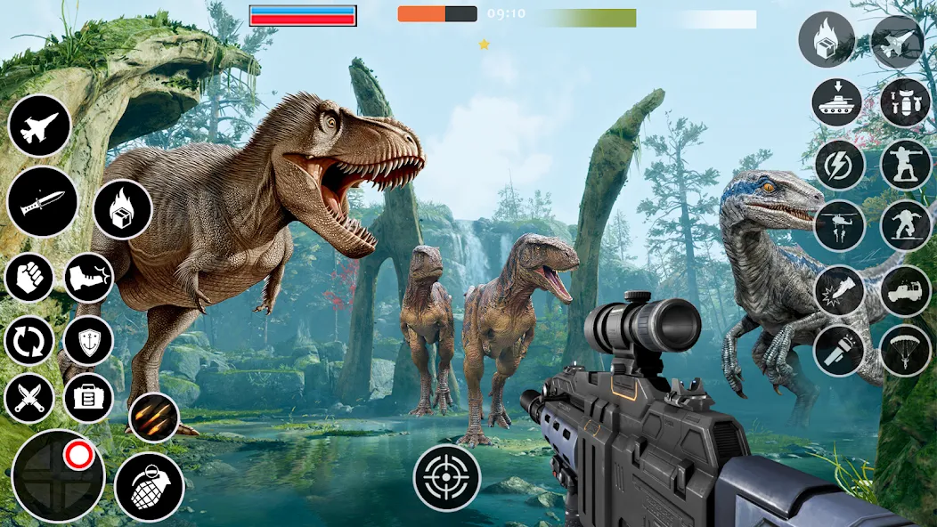 Wild Dino Hunting: Zoo Hunter (Дино Хантер)  [МОД Menu] Screenshot 4