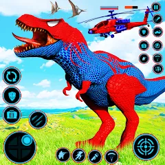 Взломанная Wild Dino Hunting: Zoo Hunter (Дино Хантер)  [МОД Menu] - стабильная версия apk на Андроид