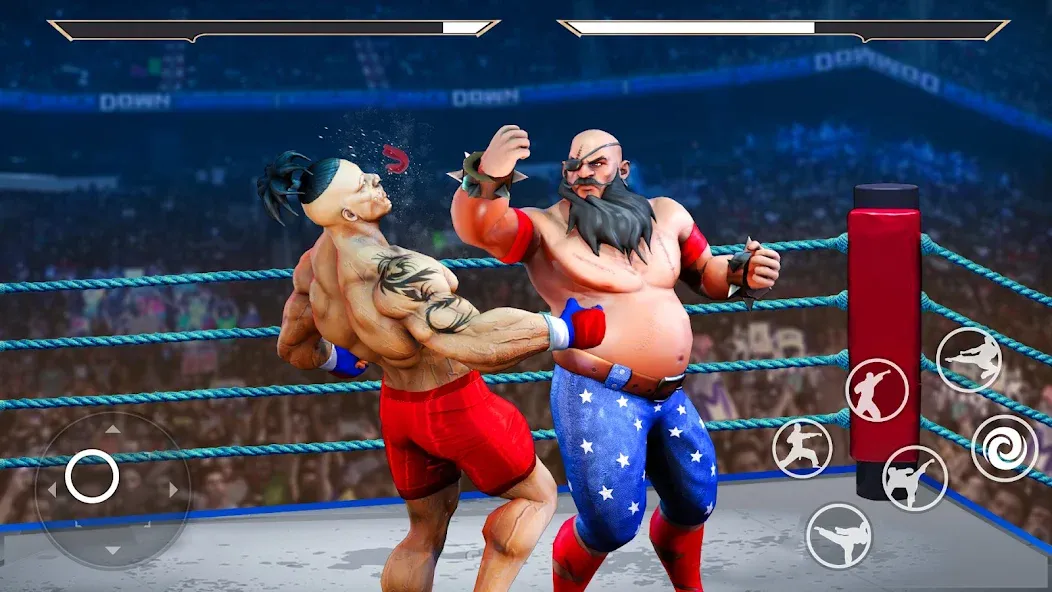 Kung Fu Heros: Fighting Game (упергеройский файтинг Кунгфуигры)  [МОД Menu] Screenshot 5