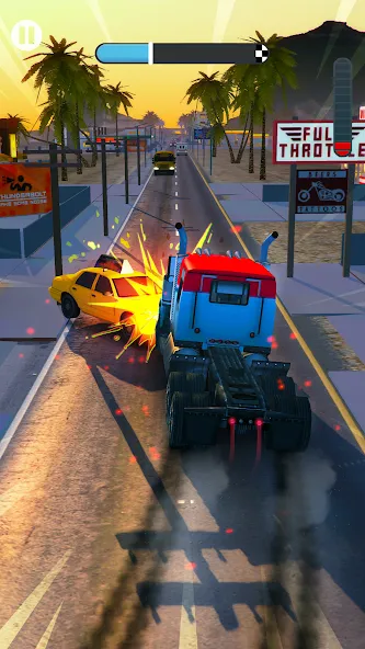 Rush Hour 3D: Car Game (Раш Час 3D)  [МОД Много денег] Screenshot 1