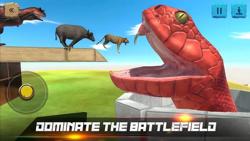 Animal Revolt Battle Simulator (Анимал Револьт Баттл Симулятор)  [МОД Много монет] Screenshot 3