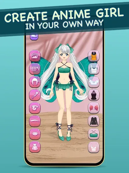 Anime Dress Up for Adults  [МОД Unlimited Money] Screenshot 2