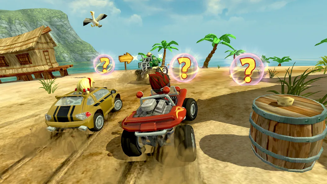 Beach Buggy Racing (Бич Багги Рейсинг)  [МОД Бесконечные монеты] Screenshot 3