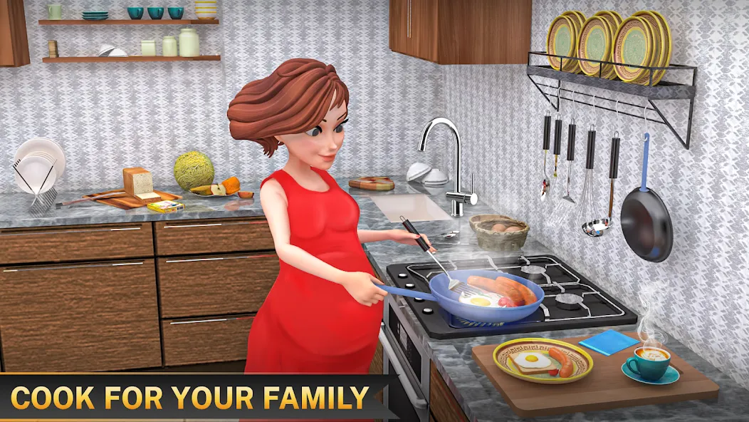 The Mother Sim Life Mom Games  [МОД Все открыто] Screenshot 4