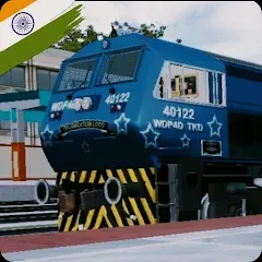 Взлом Indian Railway Simulator (Индийский железнодорожный симулятор)  [МОД Много монет] - стабильная версия apk на Андроид