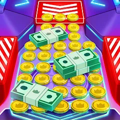 Взломанная Coin Pusher - Vegas Dozer (Койн Пушер)  [МОД Unlocked] - последняя версия apk на Андроид