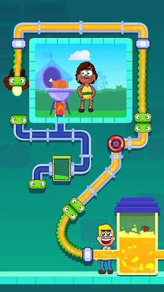 Flow Legends: Pipe Games (Флоу Легенды)  [МОД Бесконечные монеты] Screenshot 2