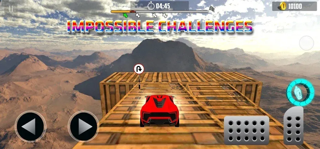 Ramp Car Stunt Challenge (Рамп Кар Стант Челлендж)  [МОД Много монет] Screenshot 2