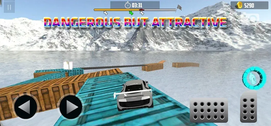 Ramp Car Stunt Challenge (Рамп Кар Стант Челлендж)  [МОД Много монет] Screenshot 4