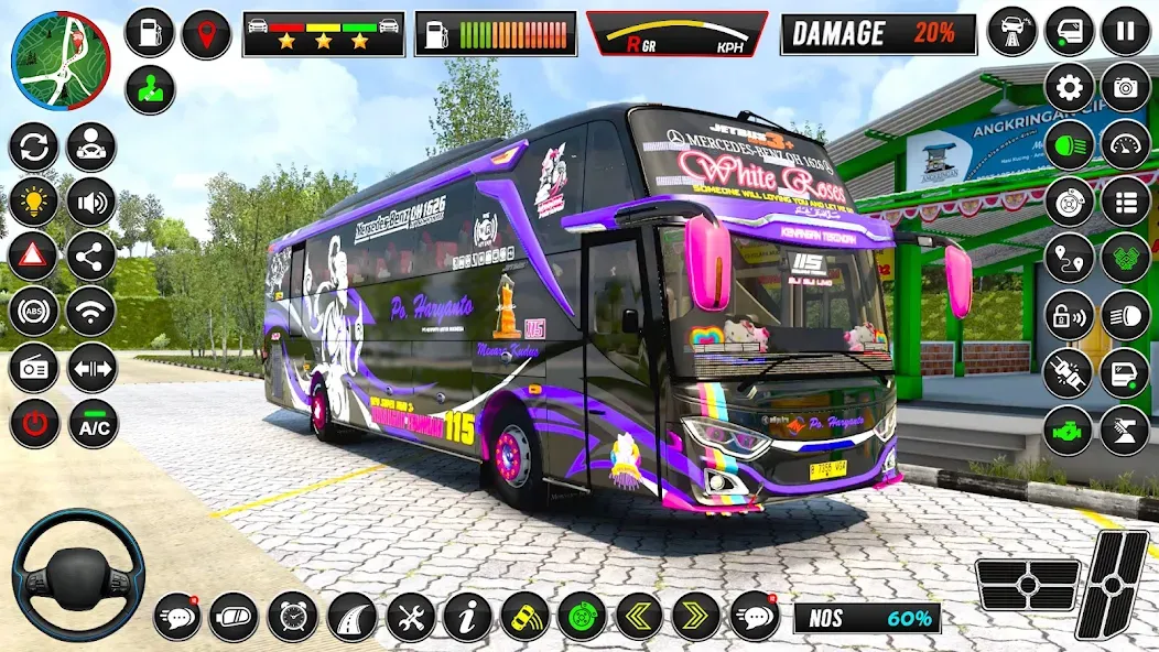 Euro Bus Simulator - Bus Games  [МОД Меню] Screenshot 1