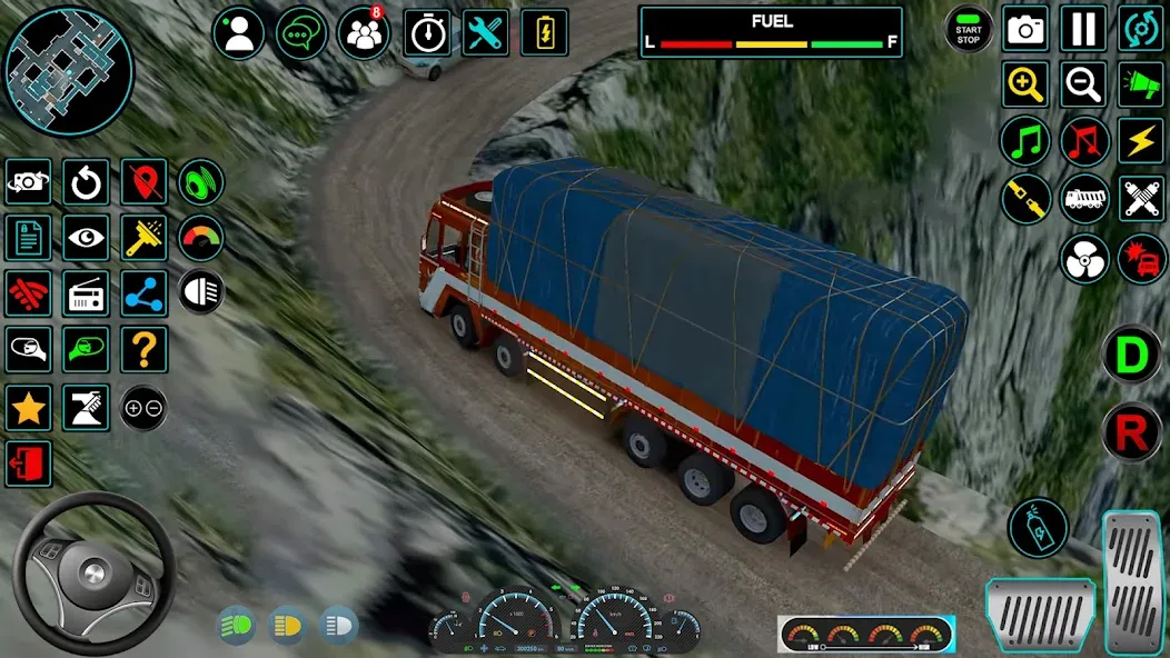 Indian Truck Offroad Cargo Sim (Индийский грузовик   )  [МОД Много монет] Screenshot 4