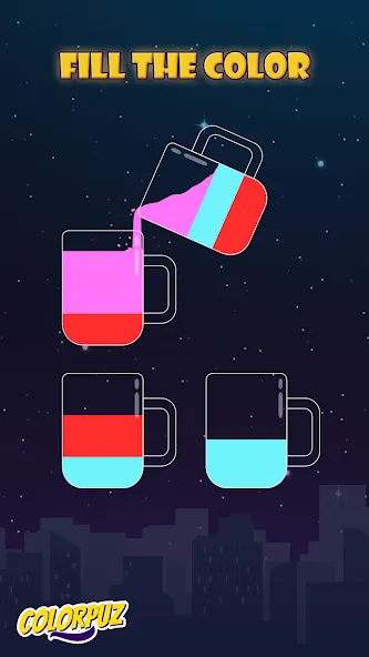 Colorpuz - Water Sort Puzzle (Колорпаз)  [МОД Mega Pack] Screenshot 5