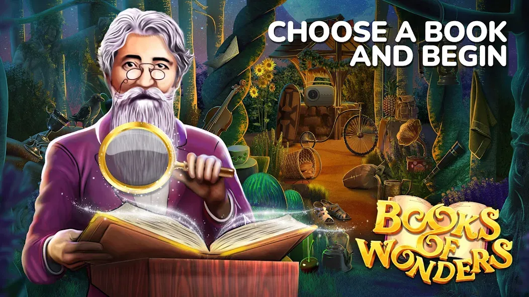 Books of Wonder Hidden Objects  [МОД Бесконечные монеты] Screenshot 1