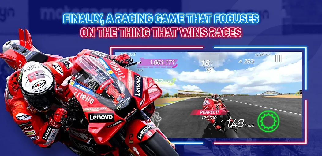 MotoGP Racing '23  [МОД Меню] Screenshot 1