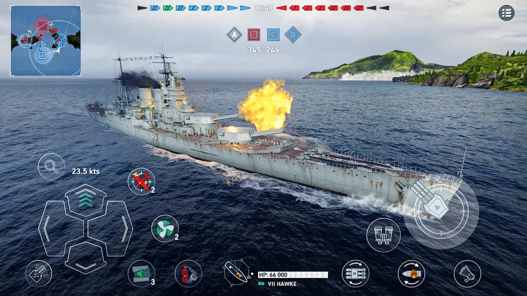 World of Warships Legends PvP (Ворлд оф Варшипс Легендс)  [МОД Menu] Screenshot 5