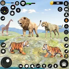 Взлом Tiger Simulator Animal Games (Тигровый симулятор  игры с животными)  [МОД Unlocked] - полная версия apk на Андроид