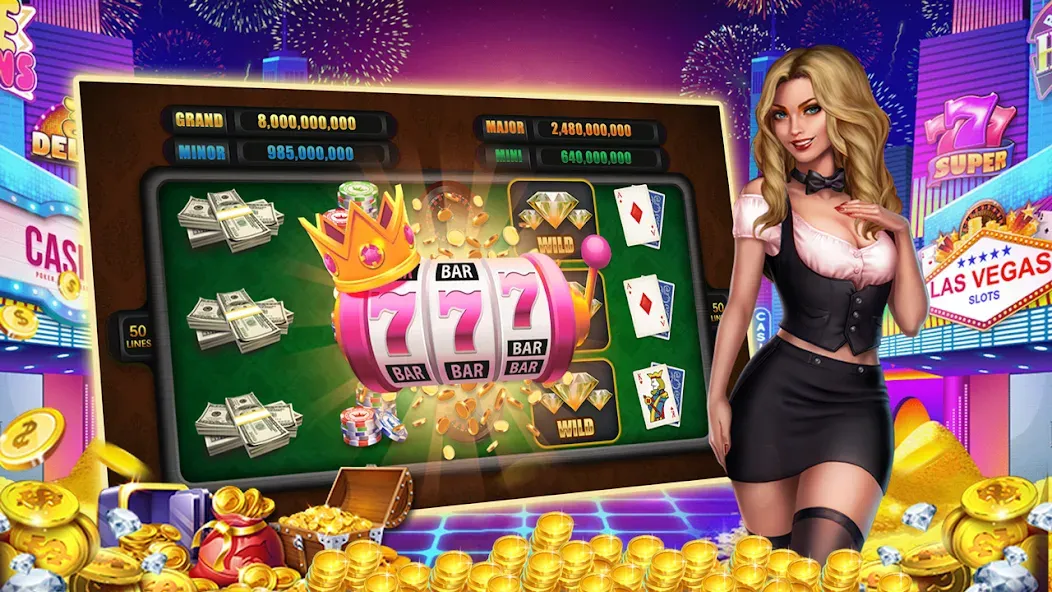 Winning Jackpot Slots Casino  [МОД Меню] Screenshot 3