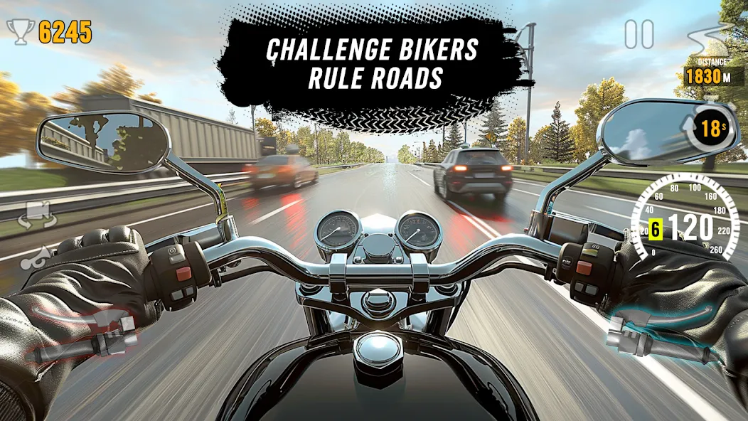 Motor Tour: Biker's Challenge (Мотор Тур)  [МОД Mega Pack] Screenshot 2