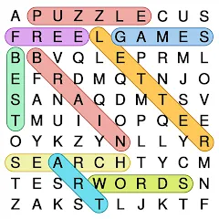 Скачать взлом Word Search: Word Find (Ворд Срч)  [МОД Много монет] - полная версия apk на Андроид