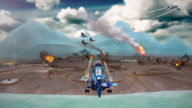 Gunship Strike 3D  [МОД Unlimited Money] Screenshot 5