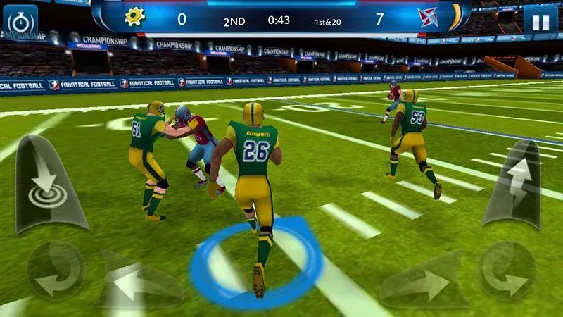 Fanatical Football (Фанатический футбол)  [МОД Unlimited Money] Screenshot 1