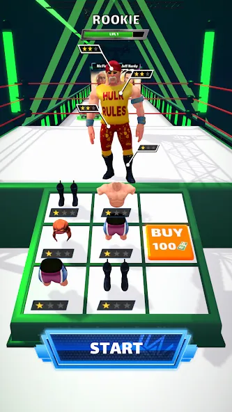 Wrestling Trivia Run (Рестлинг Тривия Ран)  [МОД Меню] Screenshot 2