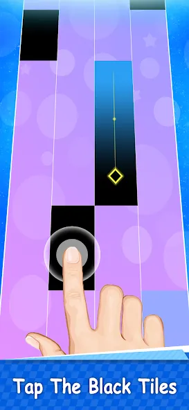 Magic Piano Music Tiles 2 (Магическое пианино Музыкальные плитки 2)  [МОД Unlimited Money] Screenshot 1