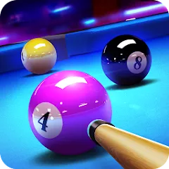Взломанная 3D Pool Ball  [МОД Unlocked] - полная версия apk на Андроид