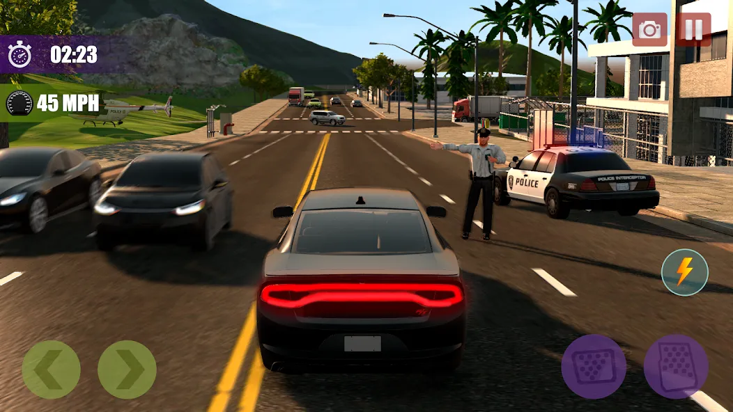 Drive Simulator: Traffic Race  [МОД Menu] Screenshot 3