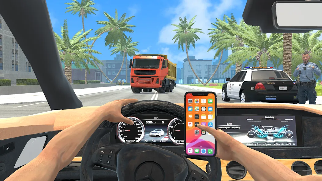 Drive Simulator: Traffic Race  [МОД Menu] Screenshot 5