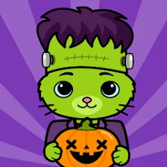 Скачать взломанную Yasa Pets Halloween (Яса Петс Хэллоуин)  [МОД Mega Pack] - последняя версия apk на Андроид